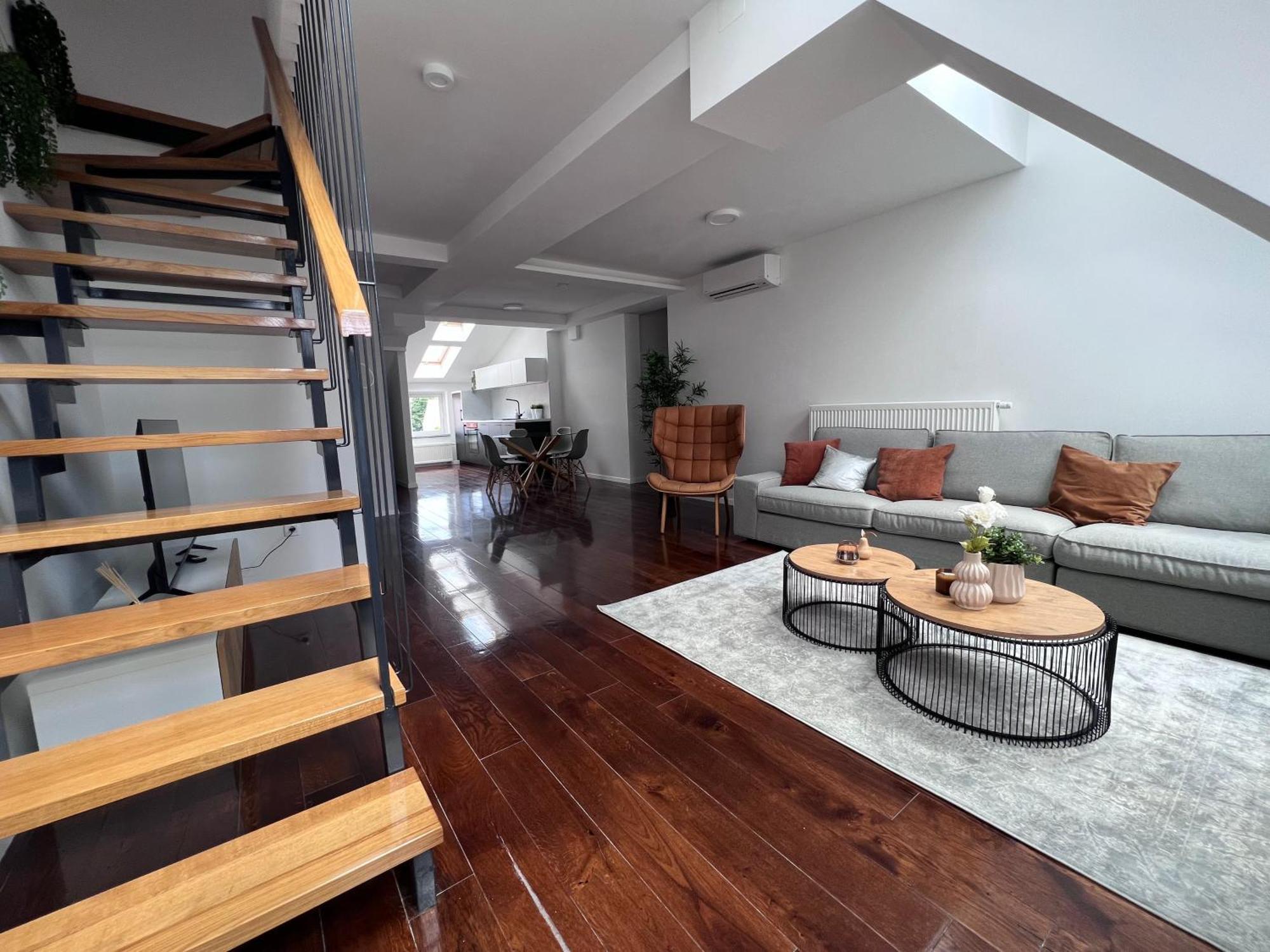 Cozy Loft Apartment In Zagreb Center エクステリア 写真